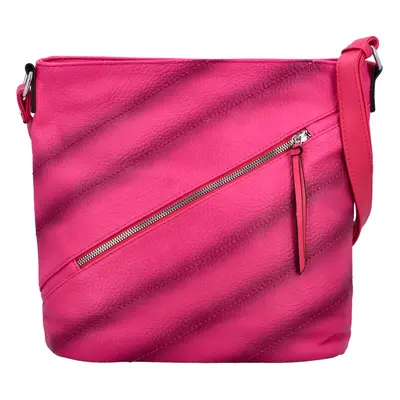 Dámská crossbody kabelka fuchsiová - Maria C Amastias