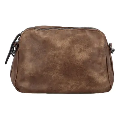 Dámská crossbody kabelka tmavě hnědá - Paolo bags Erianes