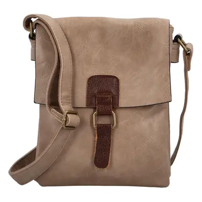 Dámská crossbody kabelka světle hnědá - Paolo bags Oresta