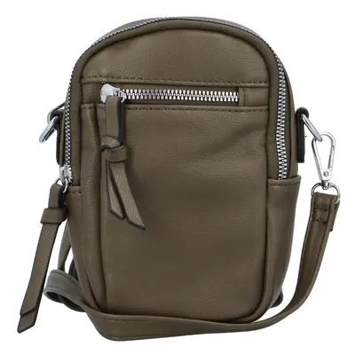 Dámská crossbody kabelka tmavě zelená - Paolo bags Osaiasi