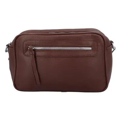 Dámská crossbody kabelka coffee - Paolo bags Tselmega