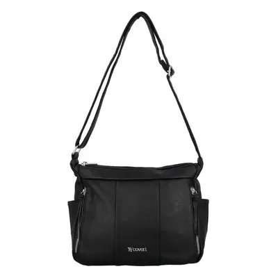 Dámská crossbody kabelka černá - Coveri Rajsa