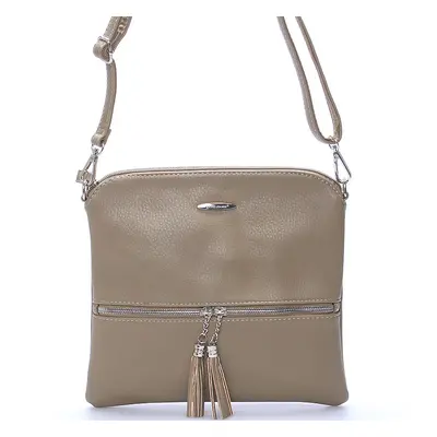 Originální dámská crossbody kabelka khaki - David Jones Sanna