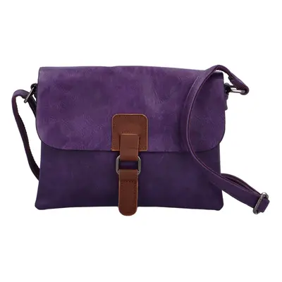 Dámská crossbody kabelka tmavě fialová - Firenze Alaiossa