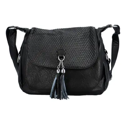 Dámská crossbody kabelka černá - MaxFly Waneka