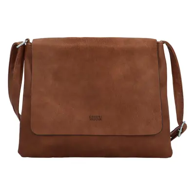 Dámská crossbody kabelka hnědá - Coveri Spirrit