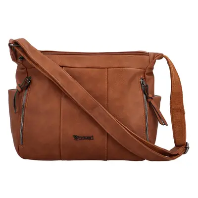 Dámská crossbody kabelka hnědá - Coveri Rajsa