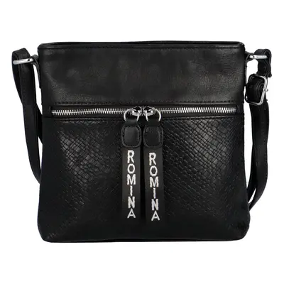 Dámská crossbody kabelka černá - Romina Dekora