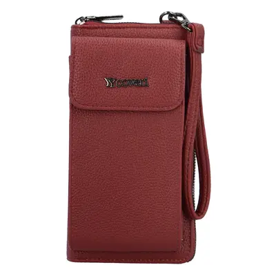 Dámská crossbody kapsa červená - Coveri Vivika