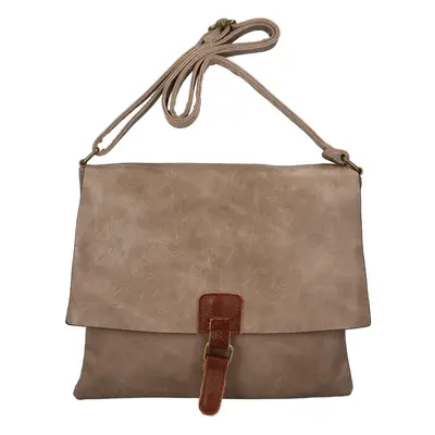 Dámská crossbody kabelka béžová - Paolo bags Axain