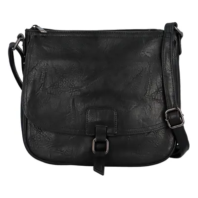 Dámská crossbody kabelka černá - Firenze Gerssona