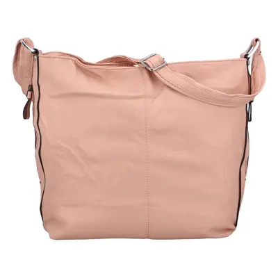 Dámská crossbody kabelka růžová - Mahel Rosaxa