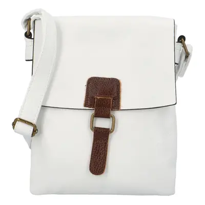 Dámská crossbody kabelka bílá - Paolo bags Oresta