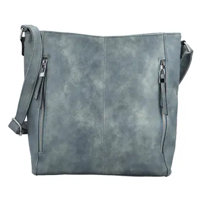 Dámská crossbody kabelka šedá - Firenze Freeda