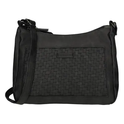 Dámská crossbody kabelka černá - Enrico Benetti Rosie