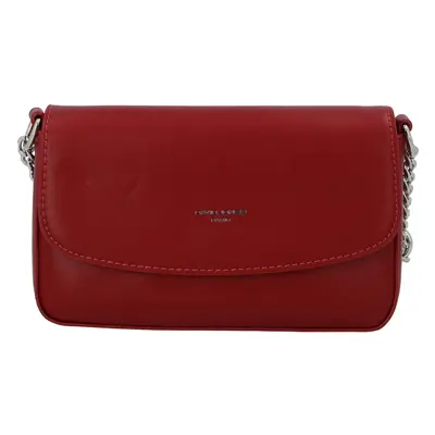 Dámská crossbody kabelka vínová - David Jones Tallma