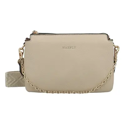 Dámská crossbody kabelka béžová - MaxFly Fjodos new