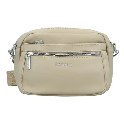 Dámská crossbody kabelka béžová - Coveri Bricky new