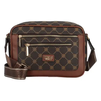 Dámská crossbody kabelka coffee - Coveri Joxelin