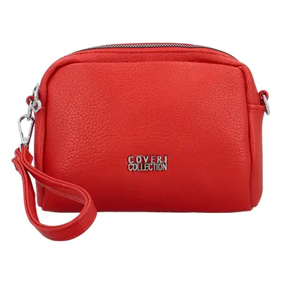 Dámská mini crossbody kabelka červená - Coveri Cary