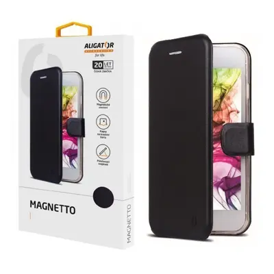 Flipové pouzdro ALIGATOR Magnetto pro Apple iPhone 13 Pro, černá