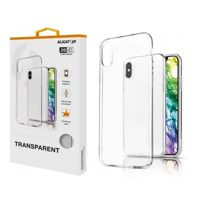 Silikonové pouzdro TRANSPARENT ALIGATOR pro Xiaomi Redmi Note 12 5G