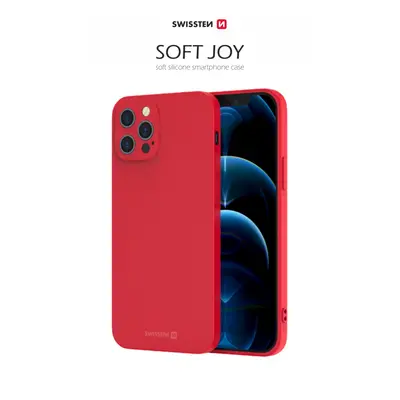 Zadní kryt Swissten Soft Joy pro Xiaomi 12/12X, červená