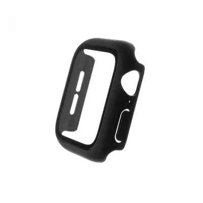 Ochranné pouzdro FIXED Pure+ s tvrzeným sklem pro Apple Watch 44mm, černá