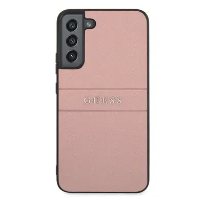 Zadní kryt Guess PU Leather Saffiano pro Apple iPhone 14 Plus, růžová