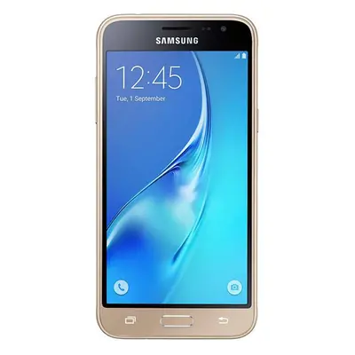 LCD display + dotyková deska pro Samsung Galaxy J3 (2016) J320, zlatá (Service Pack)