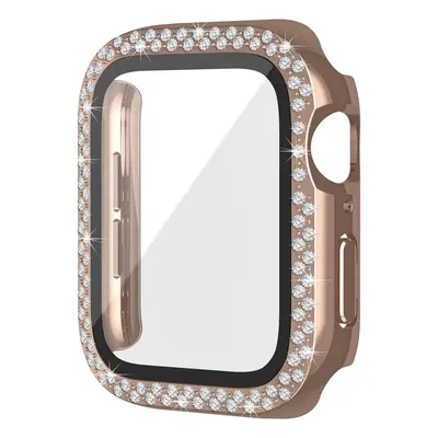 Pouzdro Worryfree Bling Bumper Case pro Apple Watch 45mm, zlatá