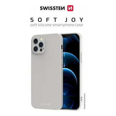 Zadní kryt Swissten Soft Joy pro Apple iPhone 13 mini, kamenně šedá