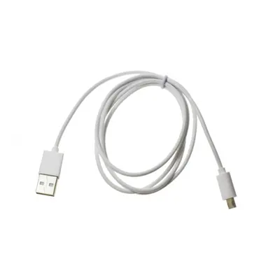 Datový kabel USB ALIGATOR microUSB nabíjecí, White