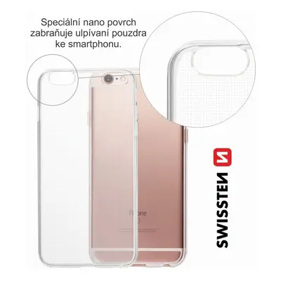 Pouzdro Swissten Clear Jelly pro Apple iPhone XR, transparentní