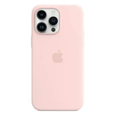 Silikonový kryt MagSafe pro Apple iPhone 14 Plus, chalk pink