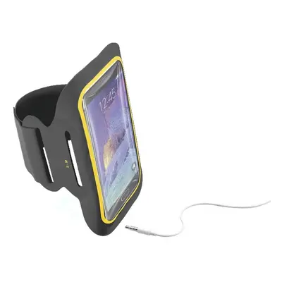 Sportovní pouzdro CellularLine ARMBAND FITNESS do 5,5" černé