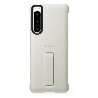 Zadní kryt Sony Stand Cover pro Sony Xperia 5 IV, bílá