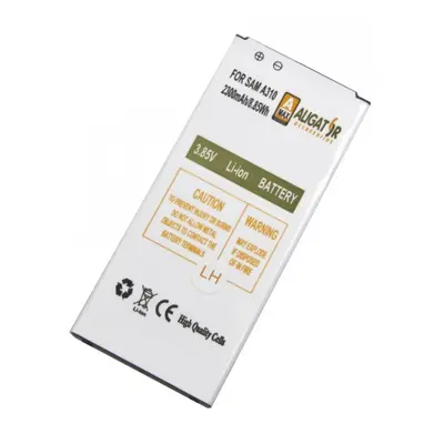 Baterie Aligator pro Samsung Galaxy A3 2016 (A310F), Li-Ion, 2300 mAh, kompatibilní, nahrazuje E