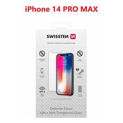 Tvrzené sklo Swissten pro Apple iPhone 14 Pro Max