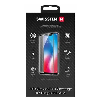 Tvrzené sklo Swissten Ultra Durable 3D Full Glue pro Huawei Y6p