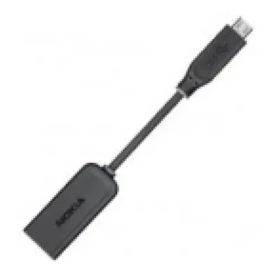 Adaptér 2mm - microUSB k nabíječkám, Black