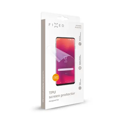 Silikonová folie FIXED Invisible Protector pro Xiaomi Mi 11 Pro (2ks), čirá