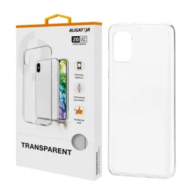 Silikonové pouzdro ALIGATOR TRANSPARENT pro Samsung Galaxy A31