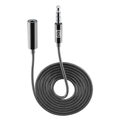 Prodlužovací AUX kabel Cellilarline Wired Extension s 3,5 mm konektorem