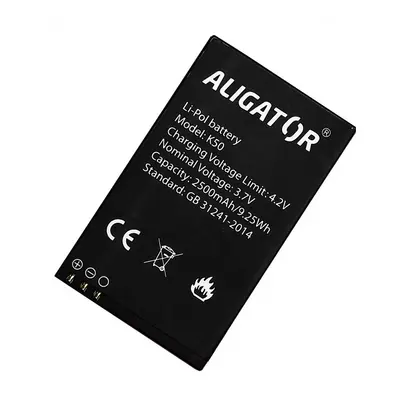 Baterie ALIGATOR K50 eXtremo, Li-Pol 2500 mAh, originální