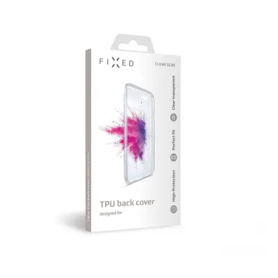 Zadní TPU gelové pouzdro FIXED pro Honor 10X Lite, čirá