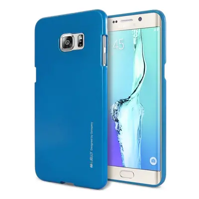 Silikonové pouzdro MERCURY iJELLY METAL pro SAMSUNG GALAXY J6 PLUS, MODRÉ