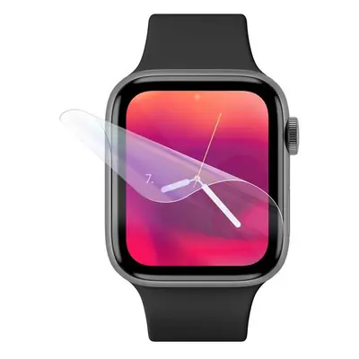 Silikonová fólie FIXED Invisible Protector pro Apple Watch 44mm/Watch 42mm (2ks) čirá