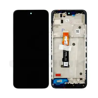 LCD + Touch + Frame for Motorola G71 Black (Service Pack)