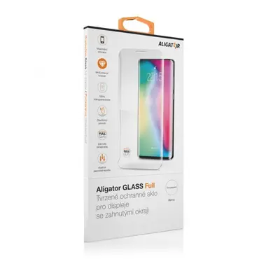 Tvrzené sklo ALIGATOR FULL COVER pro Xiaomi 12/12X, černá